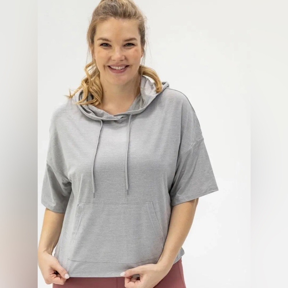 Senita Athletics Sunset Hoodie - Heathered Gray